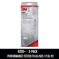 3M Aura Particulate Respirator 3 Pack