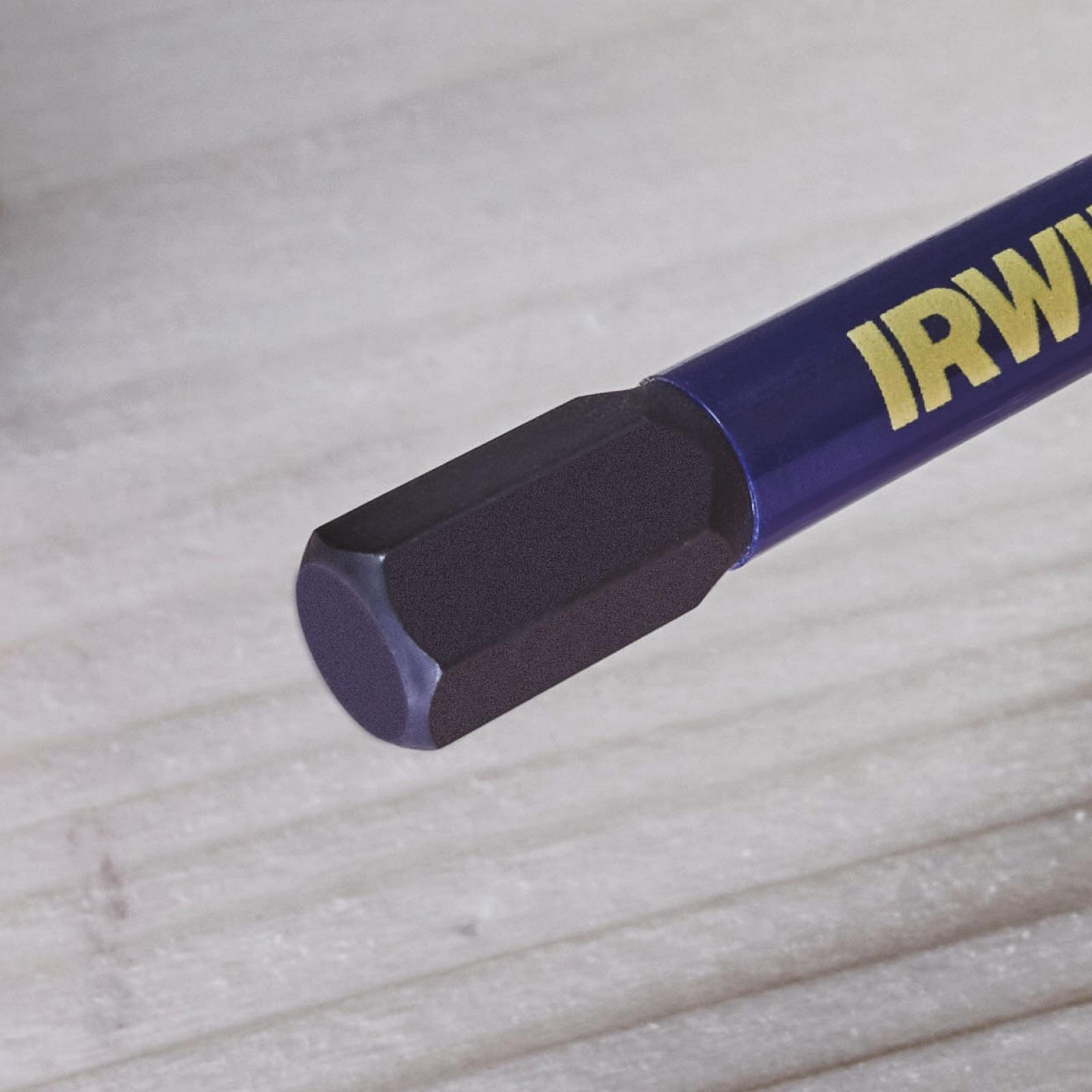 Irwin 57mm Impact Pro Performance Hex 5 Screwdriver Bits 5 Pack