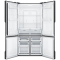 Westinghouse 564L French Door Fridge - Matte Charcoal Black, AutoSense Cooling, Sphere Ice Tray - WQE5700BD