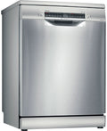 Bosch Series 6 60cm Freestanding Dishwasher - 14 Place Settings, Stainless Steel, Home Connect - SMS6HAI02A