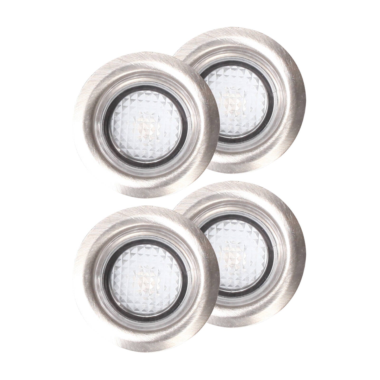 Brilliant Lennox Warm White LED Deck Light Add-On Kit 4 Pack 20943/16