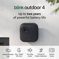 Blink Outdoor 4 Wireless Security Camera - 1080p HD - 2-Year Battery Life - SuperSaverAU - view 2