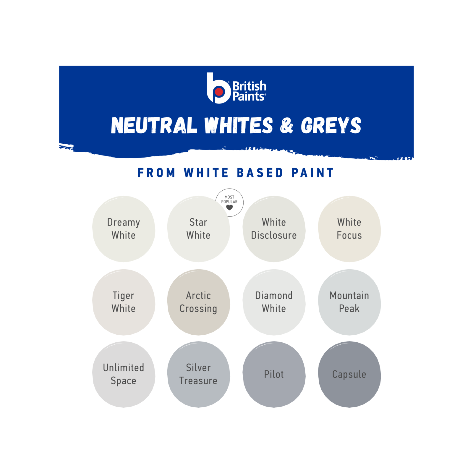 British Paints Ceiling Paint & Prime White 2L - Paint and Primer in One, Interior Ceilings