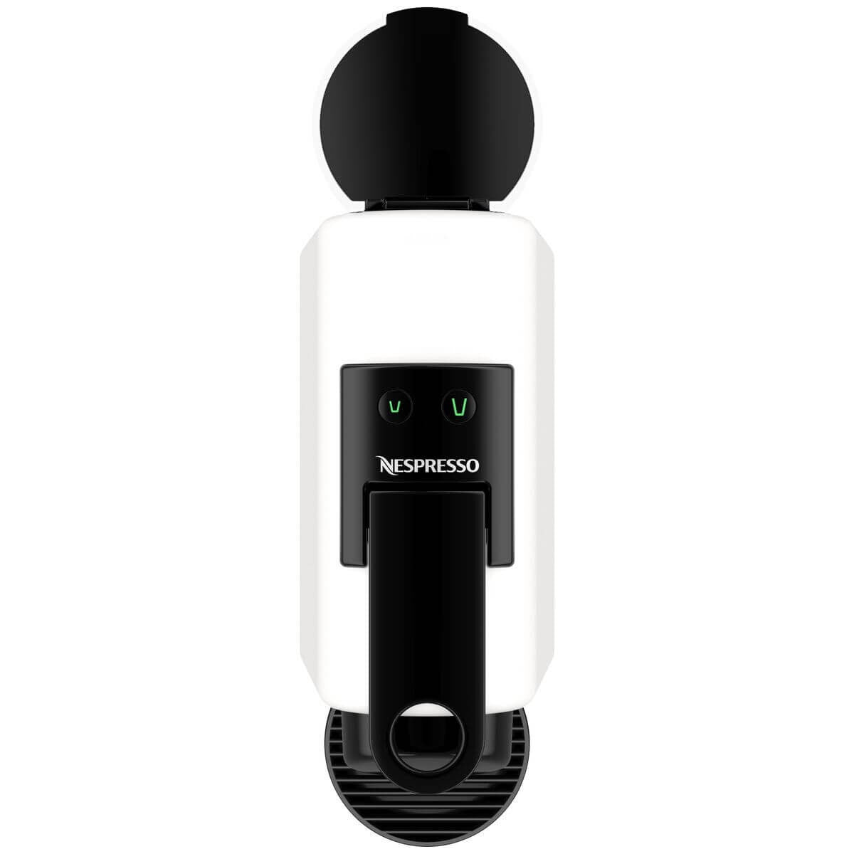 DeLonghi Essenza Mini Nespresso capsule machine - White, Aeroccino3 milk frother, 19 bar pump - EN85WMTAE
