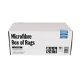 All Set Auto Multi-Purpose Microfiber Towel 30x30cm Blue 50 Pack - Soft, Absorbent - SuperSaverAU - view 1