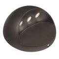 Brilliant 2W Black Waymaker Round Garden LED Step Light - 88mm x 88mm x 44mm - SuperSaverAU - view 1