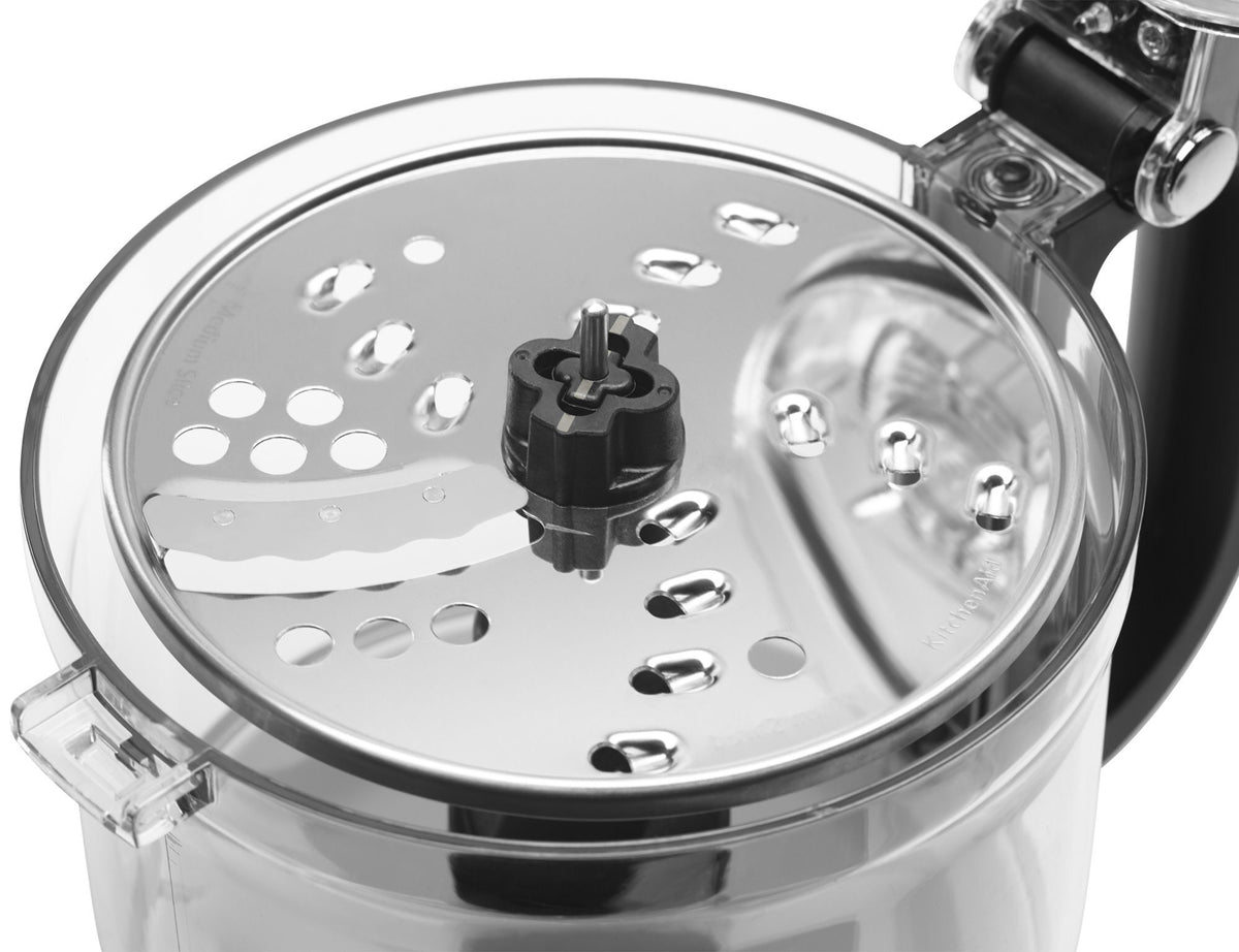 KitchenAid 7 cup food processor - 250W, 3 speeds, LED controls, Contour silver - 5KFP0719ACU