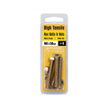 Pinnacle Hex Bolt and Nut - M8 x 50mm - Hi Tensile - Yellow Zinc - 4 Pack - SuperSaverAU - view 2