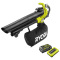 Ryobi Blower Vacuum - 36V - Brushless - Cordless with 4.0Ah Battery - SuperSaverAU - view 1
