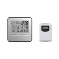 Garden Basics Wireless Weather Station - Indoor Outdoor Temperature & Humidity - 130mm x 130mm - Weather Forecasting - SuperSaverAU - view 1
