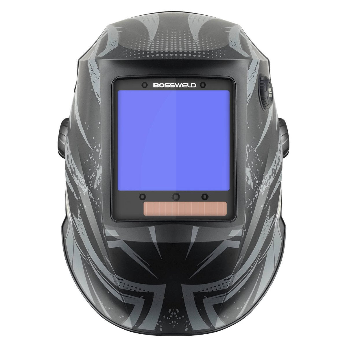Bossweld Firestorm Welding Helmet - Variable Shade 4-8 / 9-13 - 100 x 93mm Viewing Area - Lightweight & Durable - SuperSaverAU - view 2