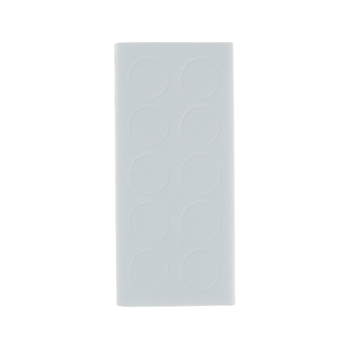 Taskmaster 10mm White Foam Self Adhesive Door Silencers 50 Pack