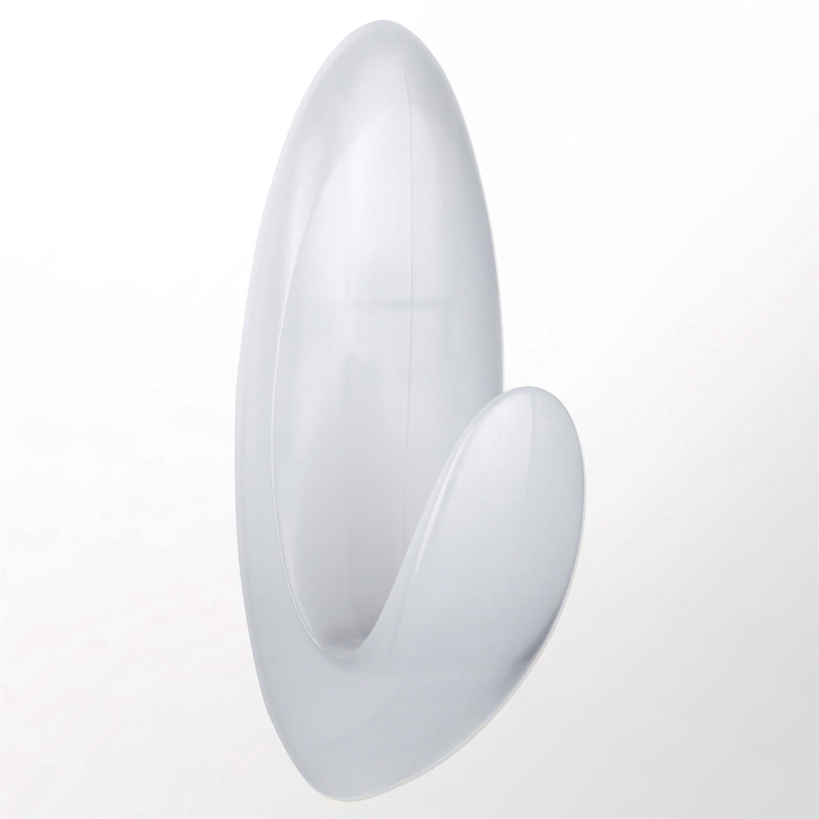 Command Large White Adhesive Wet Area Towel Hook Damage-Free