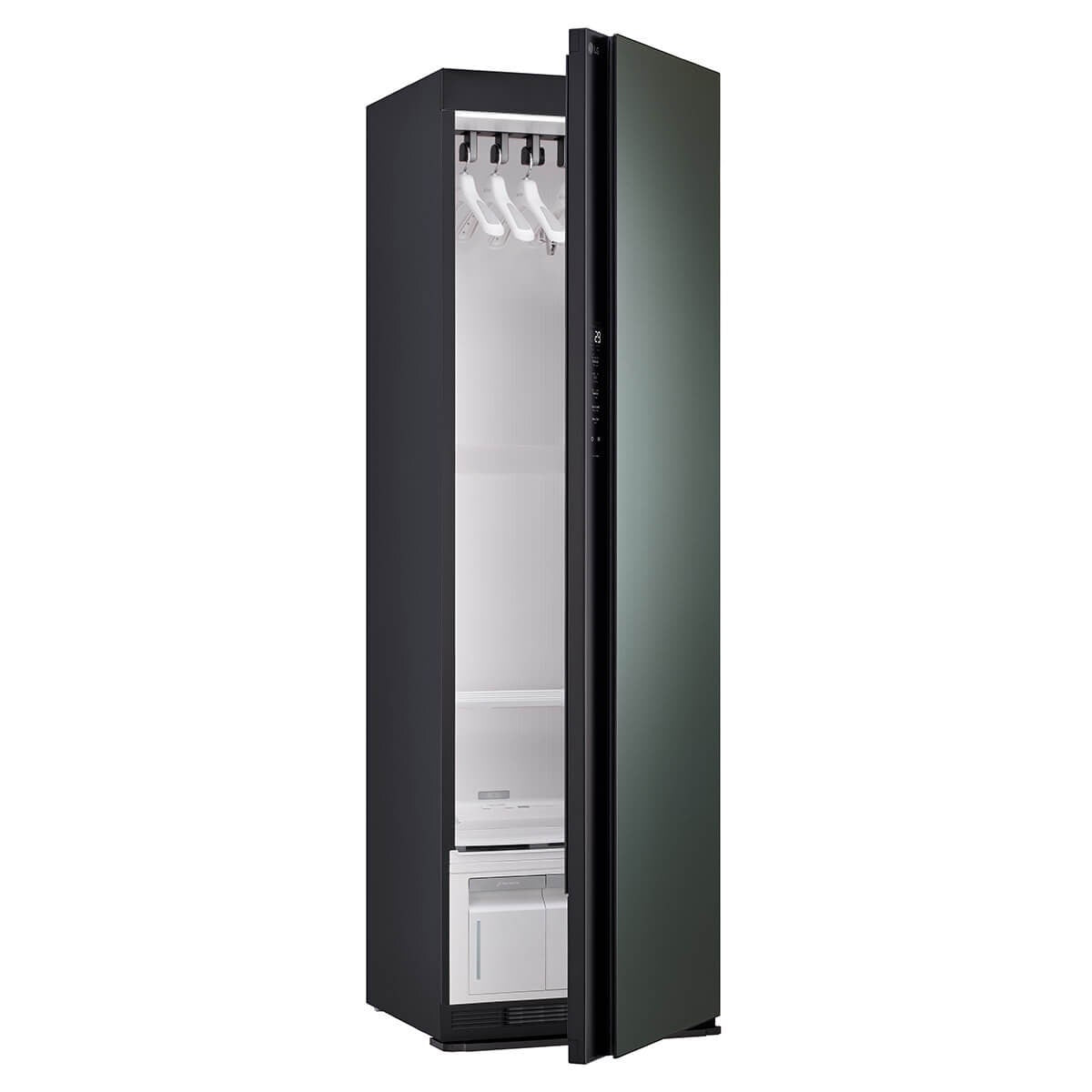 LG TrueSteam Styler five garment drying cabinet and steamer - Forest Green, ventless heat pump - SC5FG