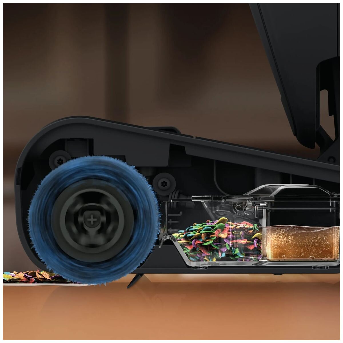 Shark HydroDuo cordless hard floor cleaner - FloorDetect technology, Flex wand, built-in spray, Blue - WW200