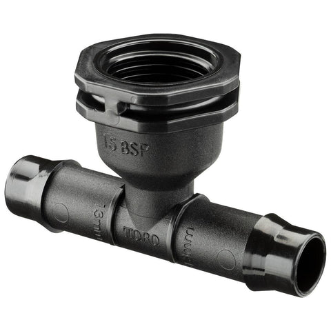 Toro 13mm Female Threaded Tee - 13 x 15mm - Polypropylene - UV Stabilised - SuperSaverAU - view 1