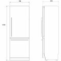 Fisher & Paykel Series 11 449L Integrated Fridge Freezer - Right Hinge, Internal Water and Ice - RS7621WRUK1