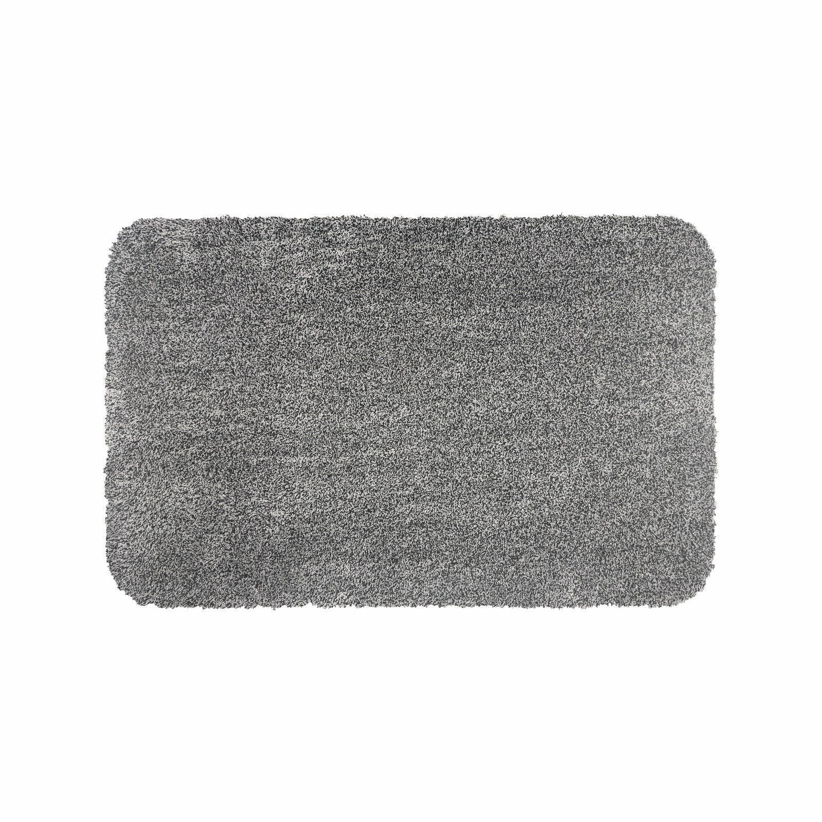 Smart Home Products 92 x 58cm Indoor Mud Mat, Polyester, Non-Slip, Black/Grey