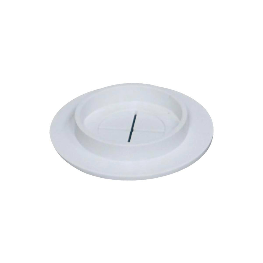 Kinetic 80mm Puddle Flange Cap - PVC - Light Grey - Watermark Certified - SuperSaverAU - view 1