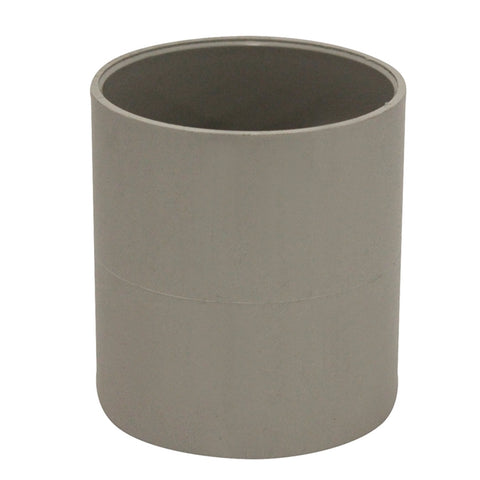 Holman 80mm DWV PVC Straight Coupling, Glued Underground Rated