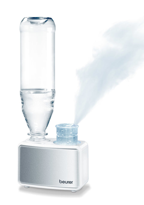 Beurer Mini Air Humidifier 0.5L - Travel and Office Use, 12W Low Energy, Bottle Tank - LB12