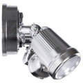 Brilliant Nickel Raptor III Twin Security Light - 20W - Adjustable Heads - PIR Sensor - Outdoor Use - SuperSaverAU - view 3