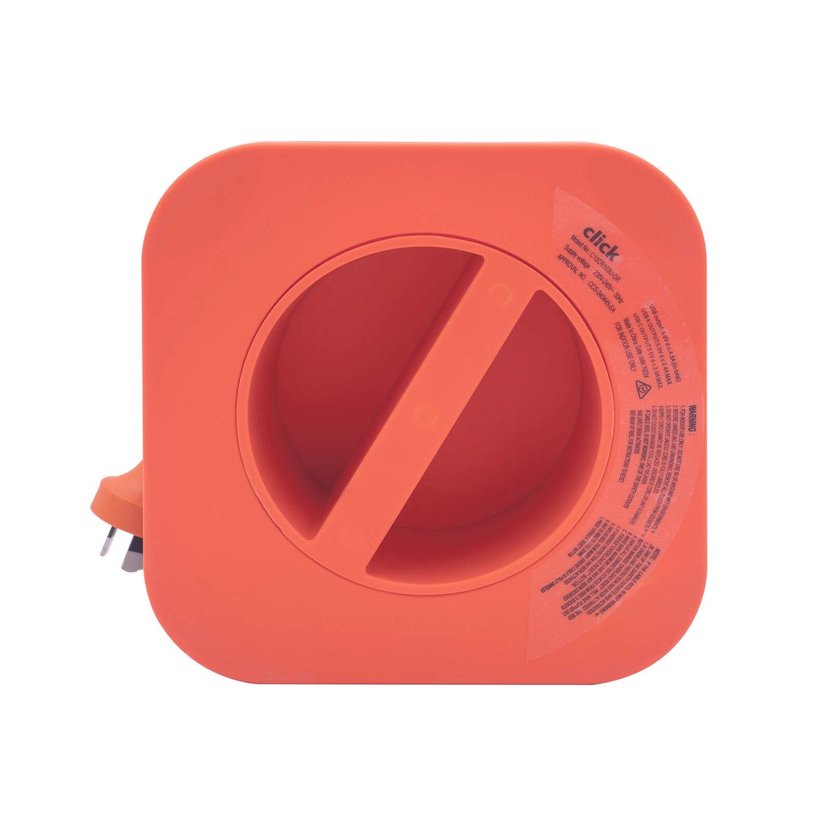 Click 10m 3 Outlet Square Cable Reel with USB Charger - 3 x 10A Outlets - Overload Protection - USB-A & USB-C Ports - SuperSaverAU - view 3