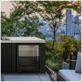 Everdure 128L Beverage Centre - Black, Triple Glazed Door, Freestanding or Underbench - EBC128B