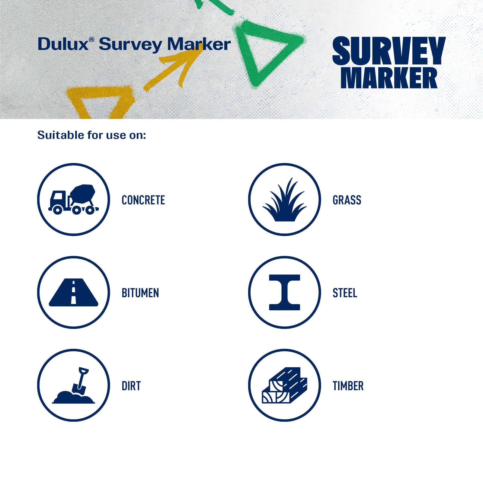 Dulux 350g Fluoro Pink Survey Marker Spray Paint, High-Visibility Line Marking