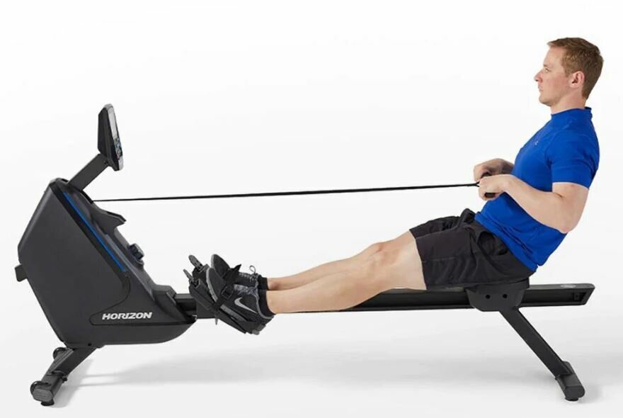 Horizon Fitness Oxford 6 rowing machine - 20 magnetic resistance levels - 12 workout programs - HZ-OXFORDVI