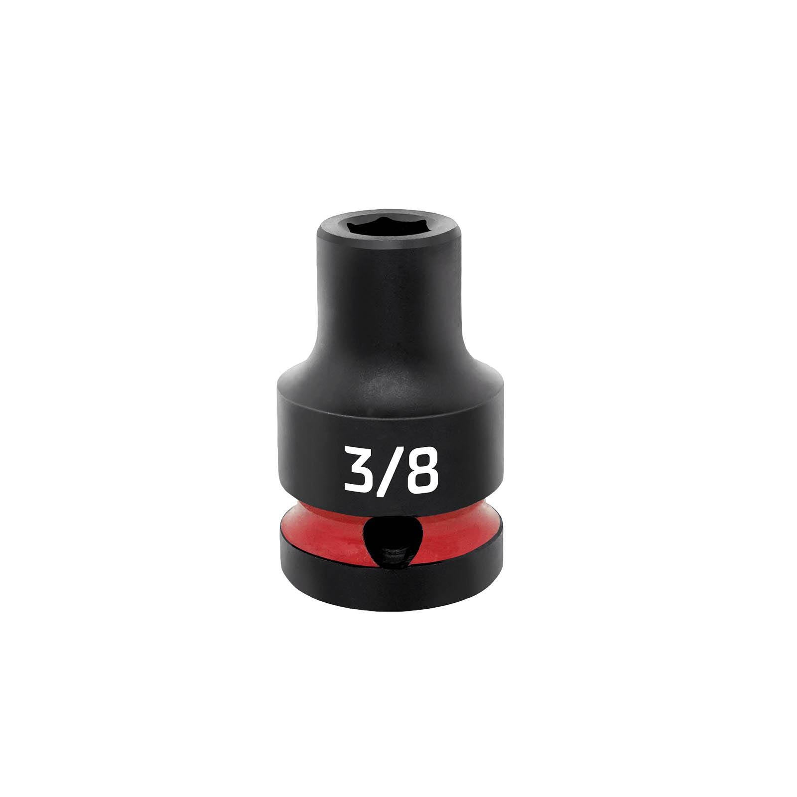 Kincrome 3/8" 1/2" Square Drive Impact Socket, 6-Point Chrome Molybdenum, Rust Resistant
