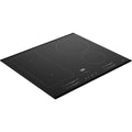 Beko 60cm Induction Cooktop - Black Glass, IndyFlex Zone, Direct Access Control, Booster - BCT601IGN