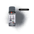 White Knight Squirts Medium Grey Gloss Spray Paint 310g - Solvent-Based, UV Resistant