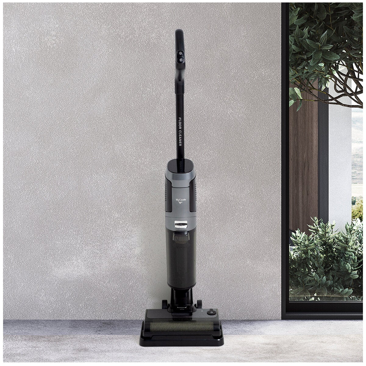 MyGenie Titan XL stick vacuum - wet and dry cleaning, self-cleaning dock, spare filter, black - 10004031