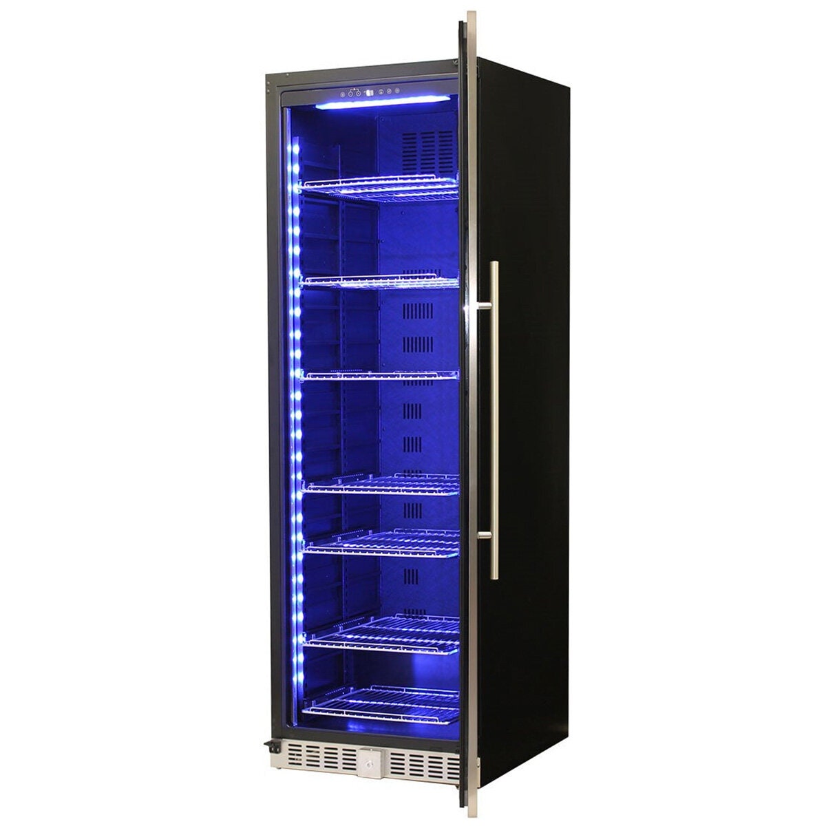 Schmick 405L Drinks Fridge - Stainless Steel Glass Door, Triple Glazed, 10 Star Rating - BD425RB