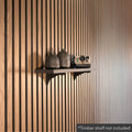 MODE Acoustic Panelling Shelf Brackets - 2 Pack, Black