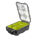 Ryobi Link Small Compact Parts Organiser - 267mm x 127mm x 508mm - IP65 Water Resistant - Detachable Bins - SuperSaverAU - view 3