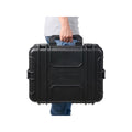 Tactix Black Extra Large Tough Case - 482mm x 370mm x 190mm - Water Resistant - SuperSaverAU - view 3