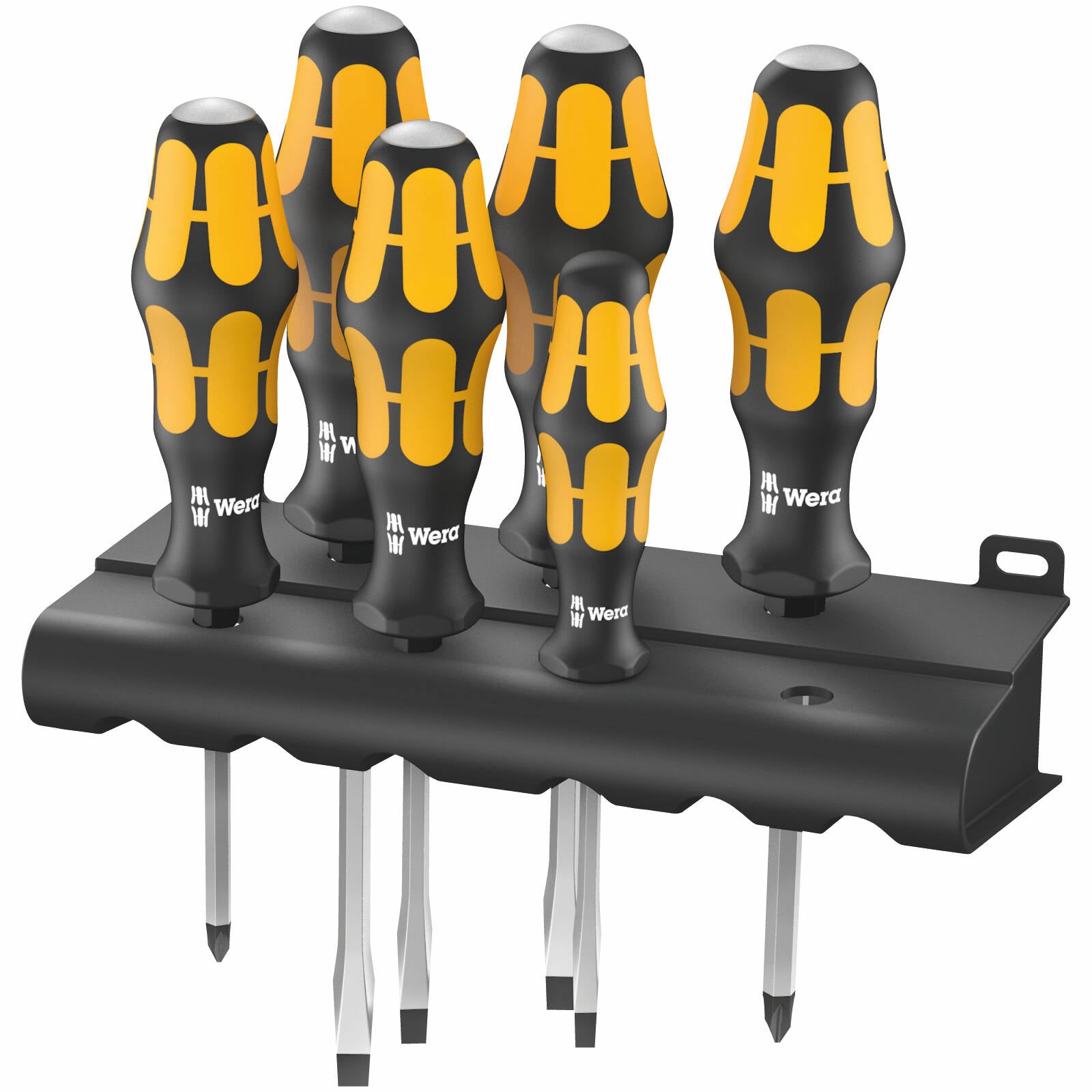 Wera 932/6 6 Piece Chisel Screwdriver Set 100mm Handle