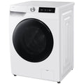 Samsung 9kg/6kg Washer Dryer Combo - AI Wash, Super Speed, Hygiene Steam, White - WD90HG6U94BE