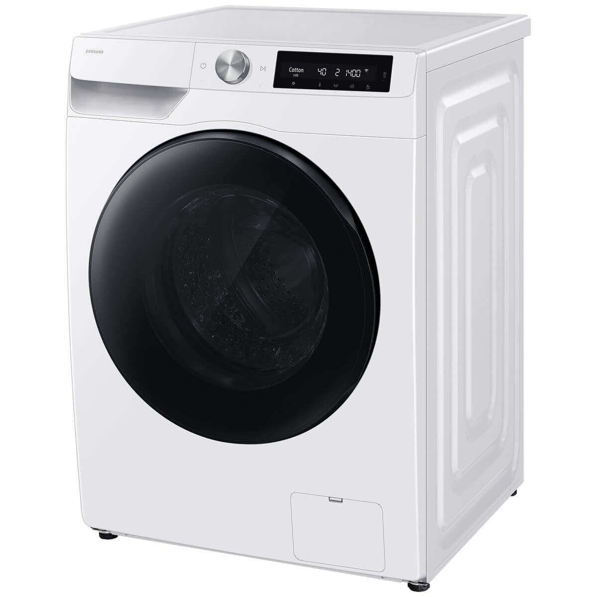 Samsung 9kg/6kg Washer Dryer Combo - AI Wash, Super Speed, Hygiene Steam, White - WD90HG6U94BE
