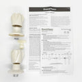 Shaw Mason Ivory Six Point Style Wall Top Assembly Pair - 65mm x 65mm x 108mm - Easy Installation - SuperSaverAU - view 2