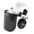 Ryobi Garden Helmet Kit - 1.05kg - White & Black - Safety Gear - SuperSaverAU - view 1