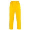 Gripwell XL Yellow PVC Wet Weather Trousers Elastic Waist