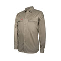 Hard Yakka Core Lightweight Vented Long Sleeve Shirt XL - Khaki - Breathable Cotton - SuperSaverAU - view 1
