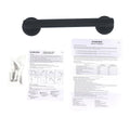 Evekare 300mm Matte Black Linear Grab Rail - Stainless Steel - 250kg Support - SuperSaverAU - view 3