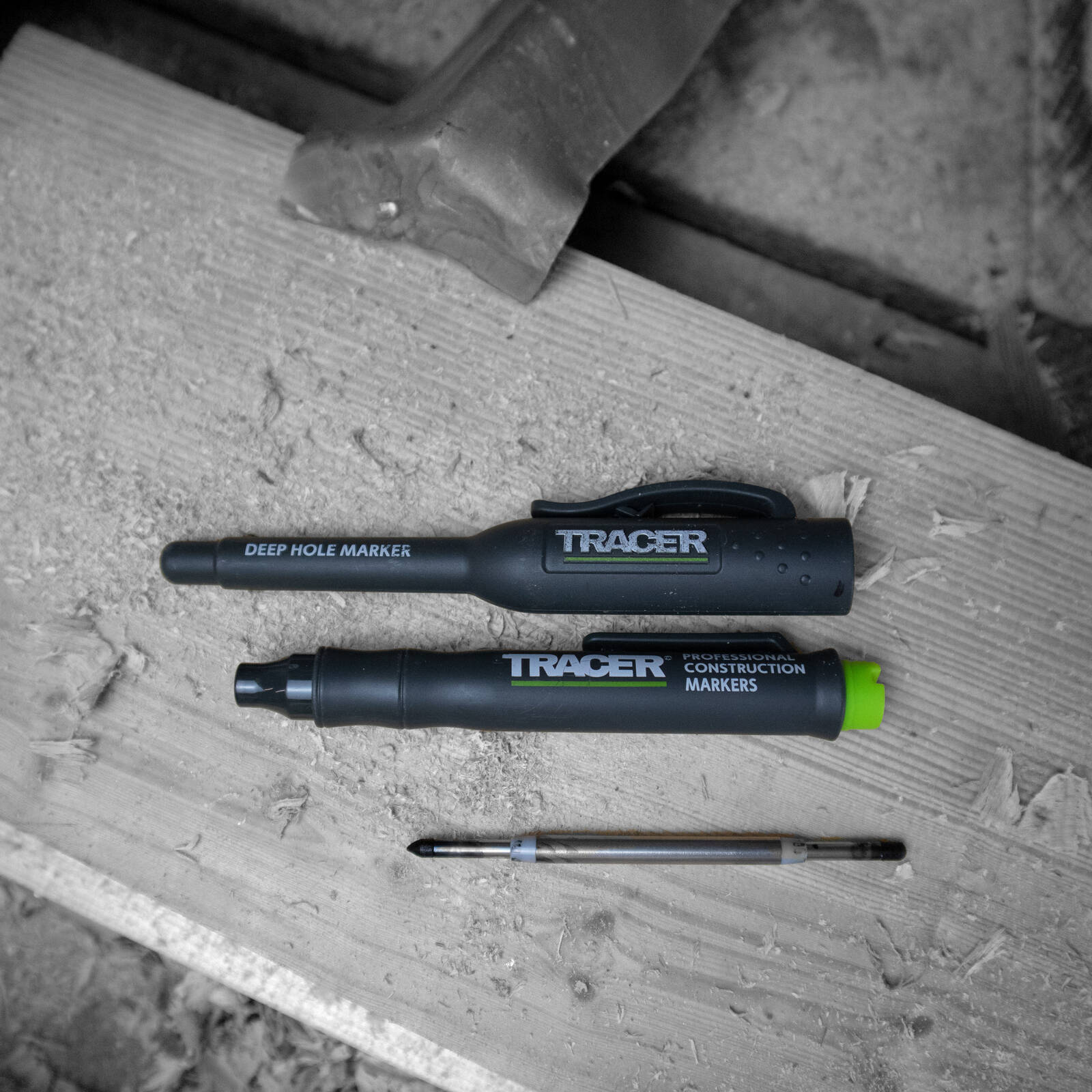 TRACER Double Tipped Deep Hole Marker Pen with Site Holster