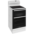 Westinghouse 54cm Electric Freestanding Oven - 80L Fan Forced, Ceramic Cooktop, Separate Grill - WLE543WCB