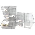 The Container Store 10 piece pantry pack 1 - Modular airtight canisters - Clear PET - VTCS-PANTRY-P1