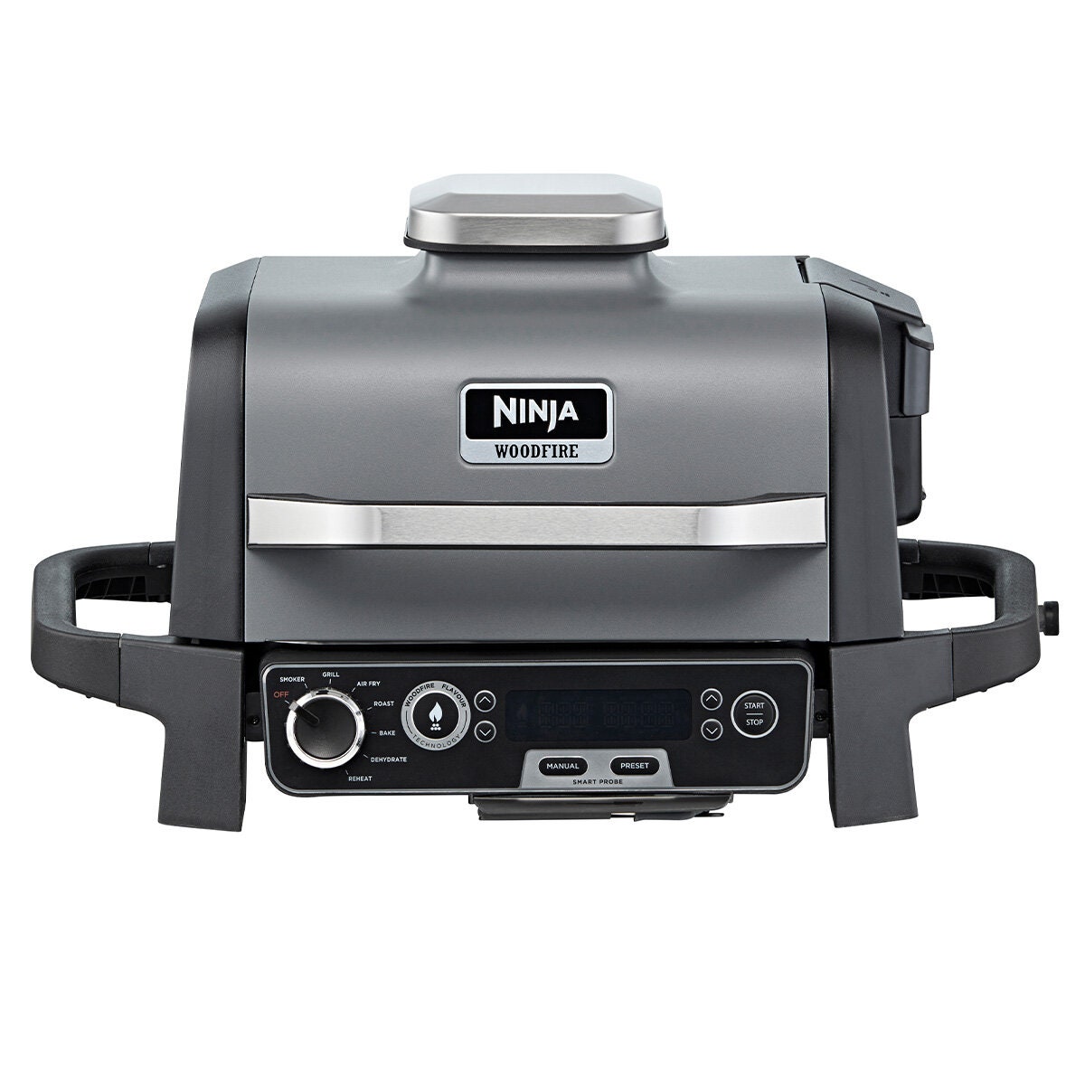 Ninja Woodfire Outdoor Electric BBQ Grill and Smoker - Seven Functions - 1760W - Air Fry - OG751